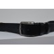 35mm Black Leather Belt