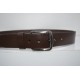 35mm Dark Brown Leather Belt