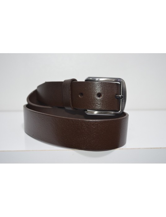 35mm Dark Brown Leather Belt