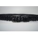 Black Slim Classic Braided 