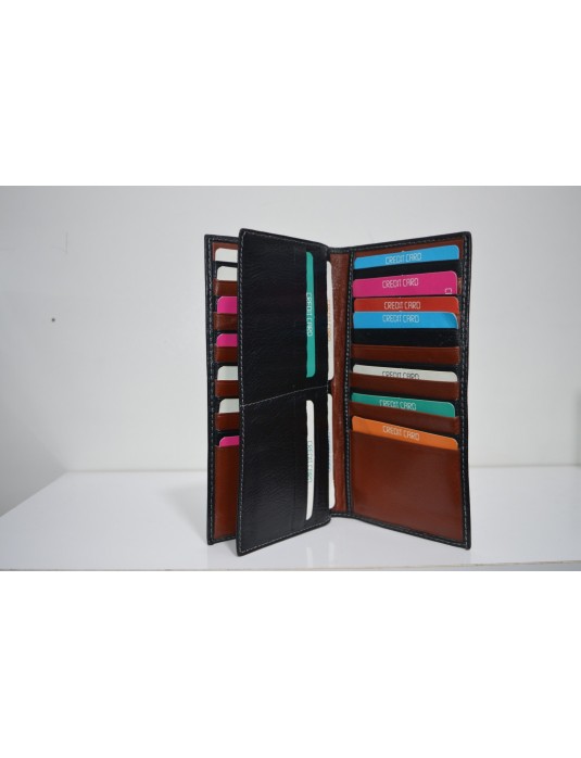 Black Tall Wallet