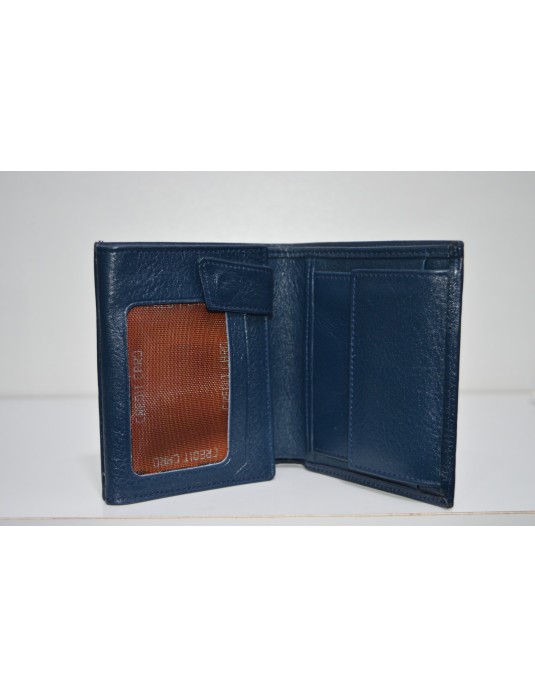 Dark Blue Classic Wallet