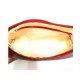 Red TINA Leather Toilet Map 