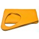 ASİMETRİK Model Yellow Real Leather Portföy Clutch Bag