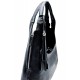 Ebba Black Real Leather Bag