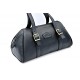 Deby Black Real Leather Bag