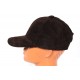Comfort Real Leather Süet  Baseball Cap