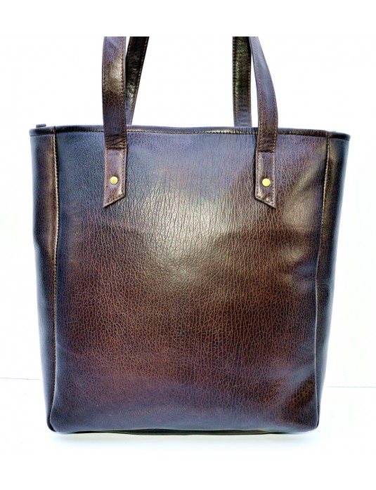 Tove Brown Tote Leather Bag