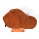 Comfort Real Leather Süet  Baseball Cap