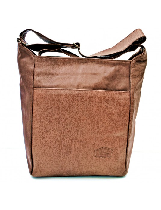 Siri Brown Real Leather Bag