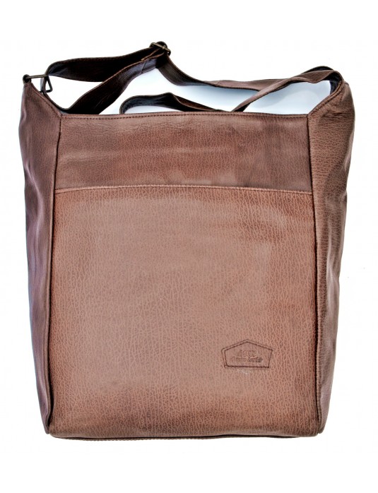 Siri Brown Real Leather Bag