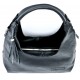 Ebba Black Real Leather Bag