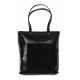 Kristina Black Leather Real Leather Bag