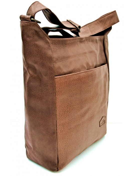 Siri Brown Real Leather Bag