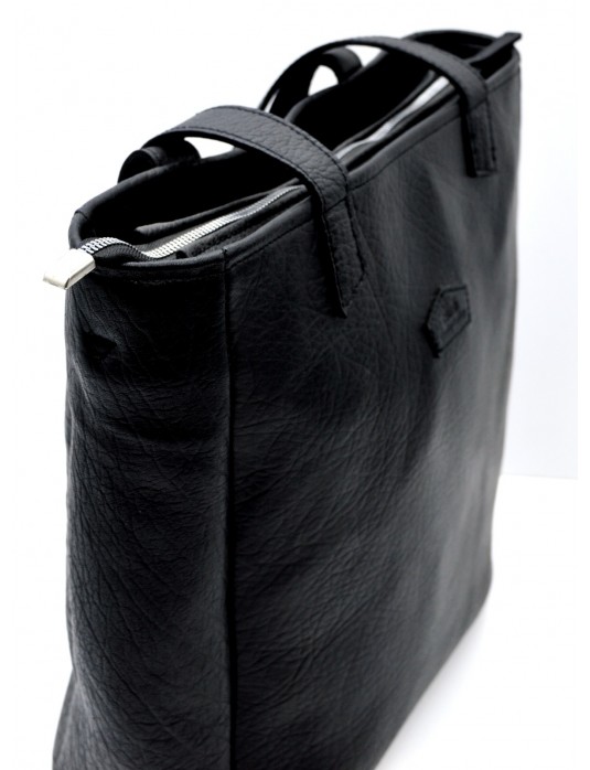 Tove Black Real Leather Bag