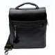 Firmino Black Real Leather Small Messenger Bag