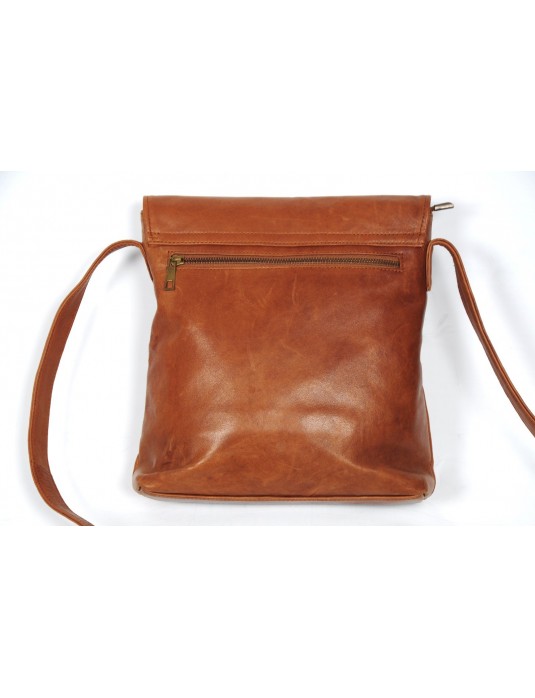 Brit Brown  Real Leather Bag