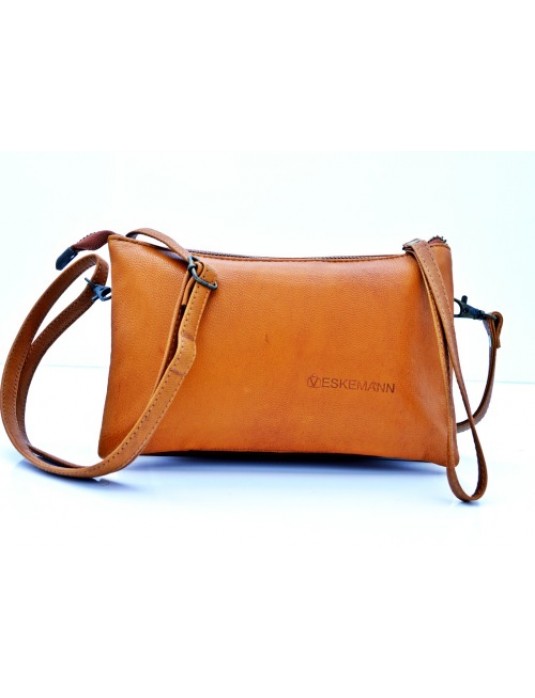 Helene Brown Real Leather Clutch Bag