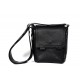 Pablo Black Real Leather Bag