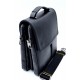 Firmino Black Real Leather Small Messenger Bag
