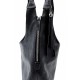 Ebba Black Real Leather Bag
