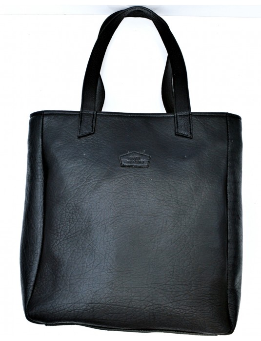 Tove Black Real Leather Bag