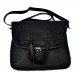 Katrine Black Real Leather Bag
