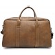 Roberto  Brown Real Leather Weekend Travel Bag