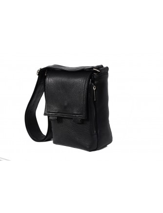 Pablo Black Real Leather Bag