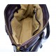 Sollyu Dark Brown Real Leather Laptop Messenger Bag