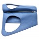 ASİMETRİK Model Sea Blue Real Leather Portföy Clutch Bag