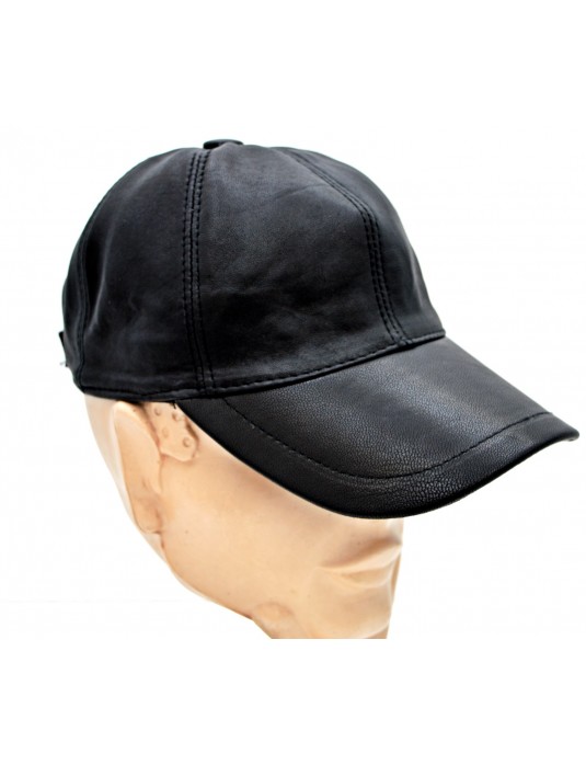 Comfort Real Leather  baseball cap