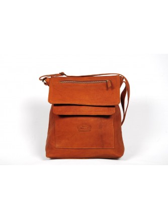 Tiger Brown Real Leather Bag