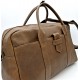 Roberto  Brown Real Leather Weekend Travel Bag
