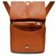 Sergi Brown Real Leather Bag