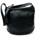 Elisabeth Black Real Leather Bag