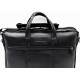 Karl Black Real Leather Laptop Messenger Bag