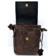 Pablo Antic Brown Real Leather Messenger Bag